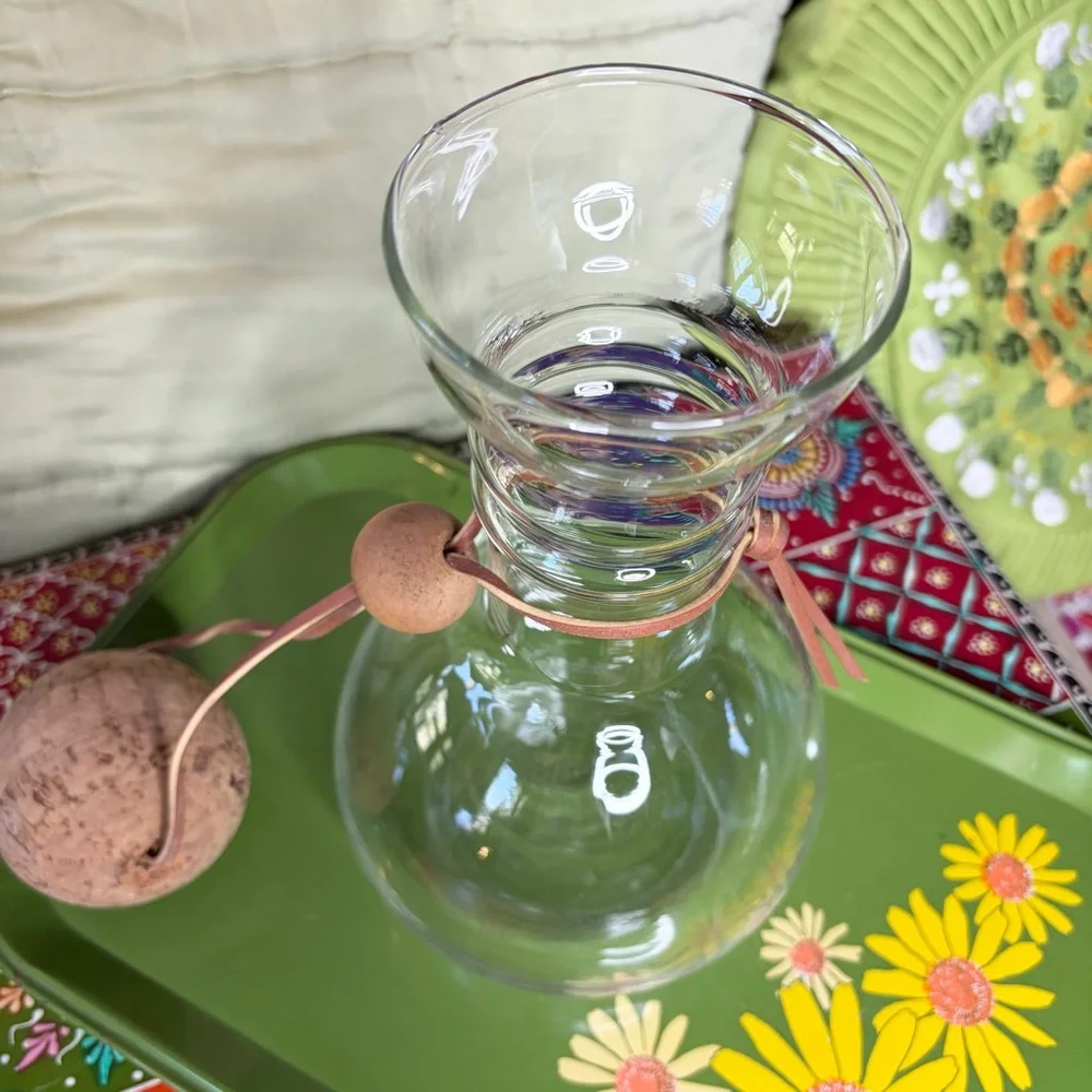 Pyrex Decanter With Cork